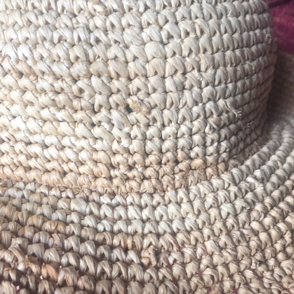 ❤️Vintage Corroboree Australia Packable Straw Hat Sac-Hat Packable - Picture 5 of 5